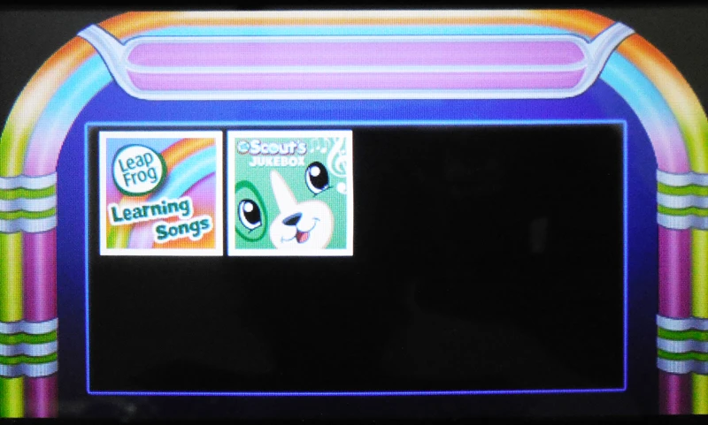 The music player has 5 learning songs and 5 songs in the Jukebox (Photo: Lakshmi Sandhana/Gizmag)
