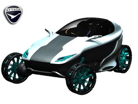 Need more traction? The tires widen automatically through its 'intelligent wheel system'