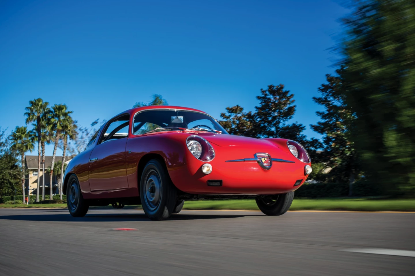 $98,000 | 1957 Fiat-Abarth 750 Record Monza Zagato | Auction House: RM-Sotheby’s