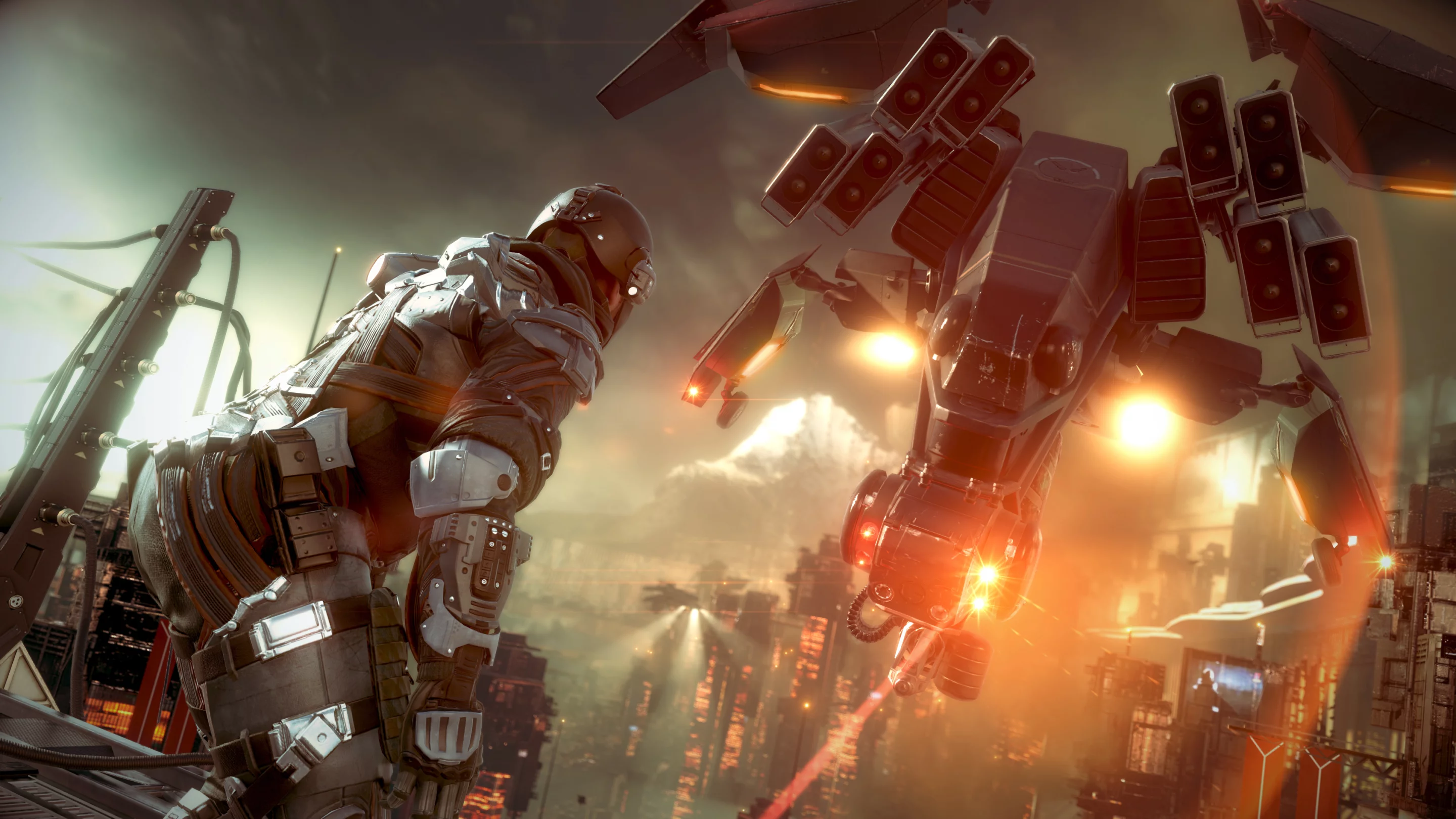 Killzone: Shadow Fall players will have some extra support from an OWL combat drone, which can be activated via the PS4 controller's touchpad