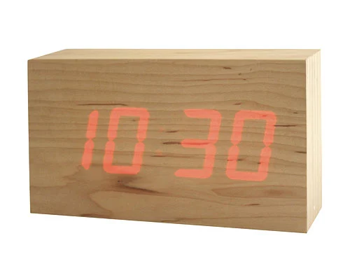 Wooden LED Clock