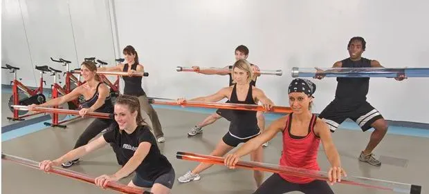 The Attitube uses water motion resistance to build core strength