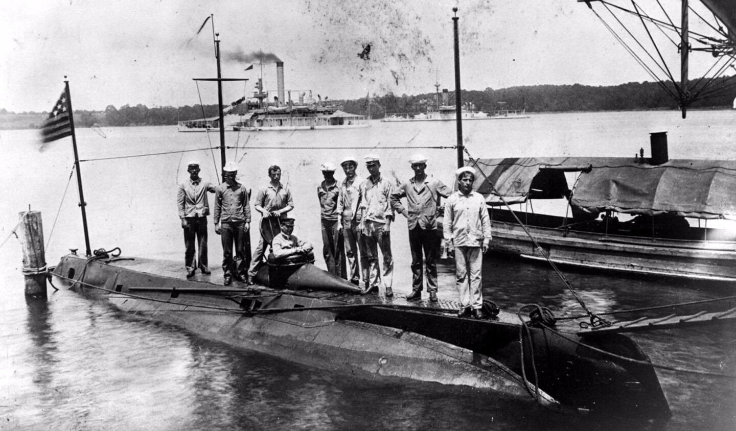 USS Holland, the first submarine in the US Navy
