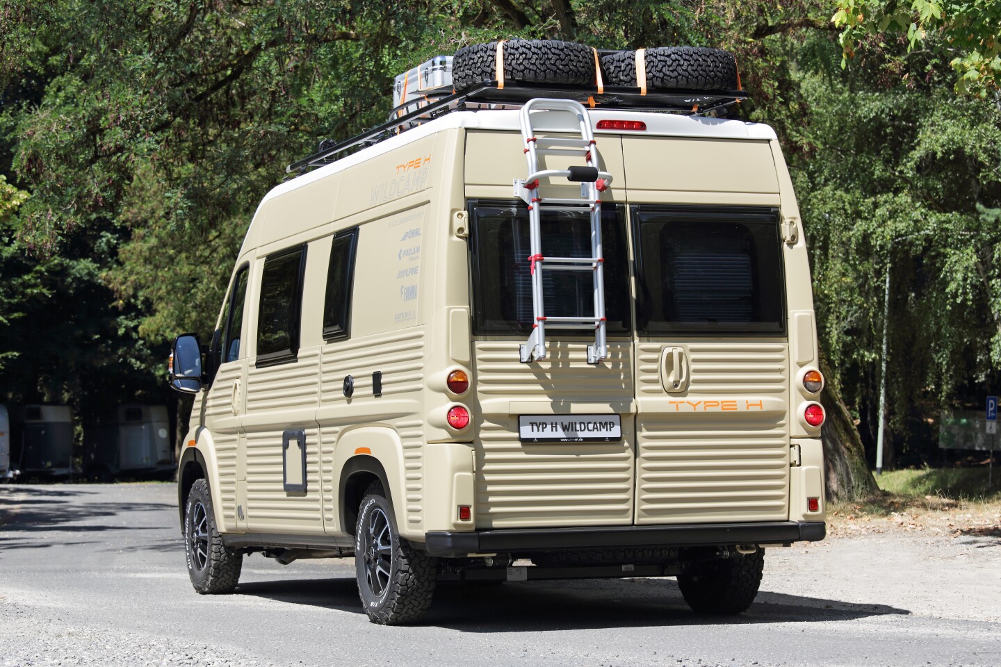 The Citroën Concept Type H WildCamp ready for touring