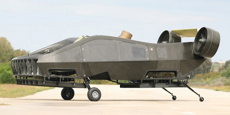 AirMule Vertical Takeoff and Landing (VTOL) prototype aircraft (Photo: Tactical Robotics Ltd.)