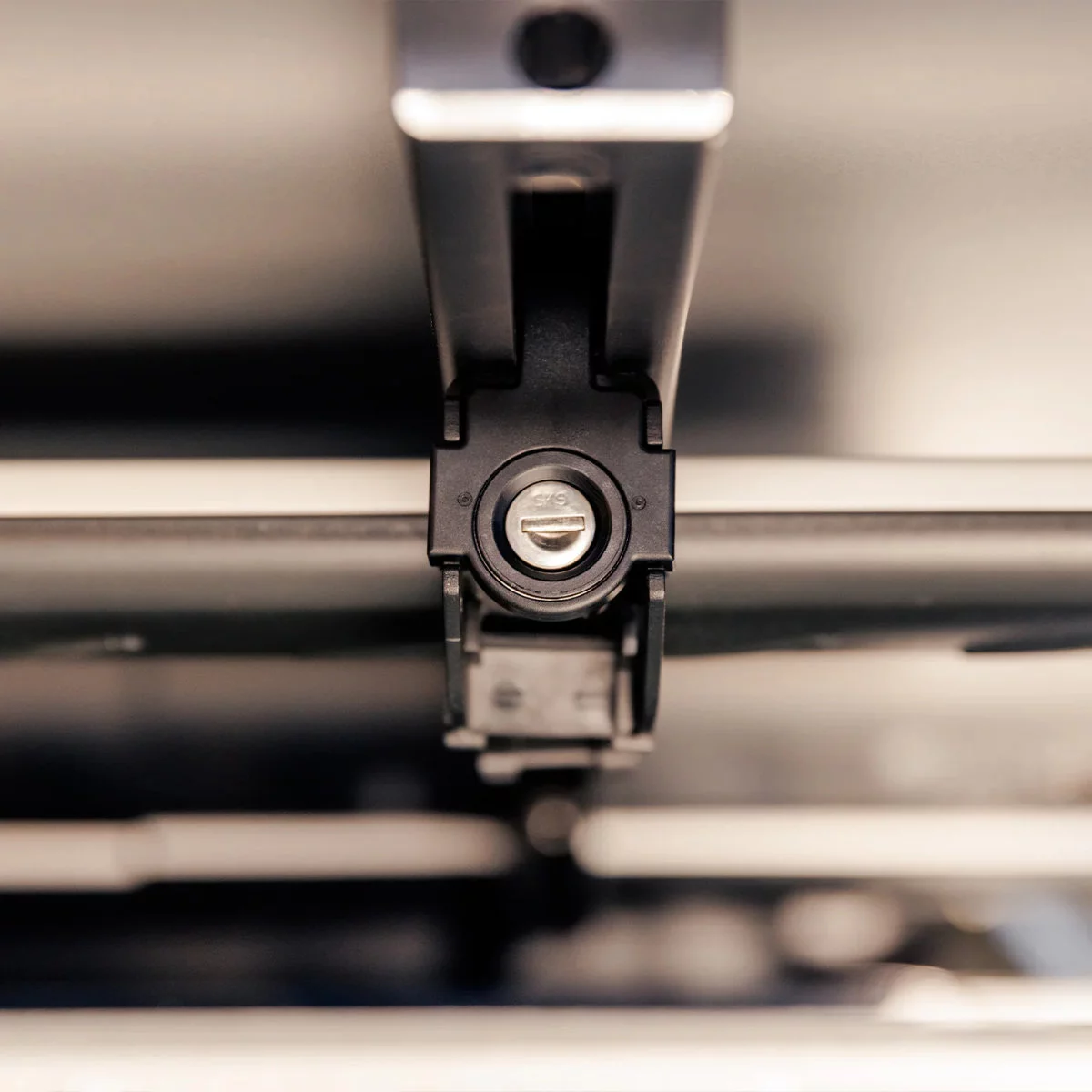 The Skycamp Mini works with Rivian's optional Adventure Key set for added security