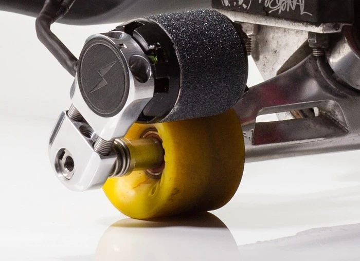 Kickr is designed to add an electric motor to any longboard