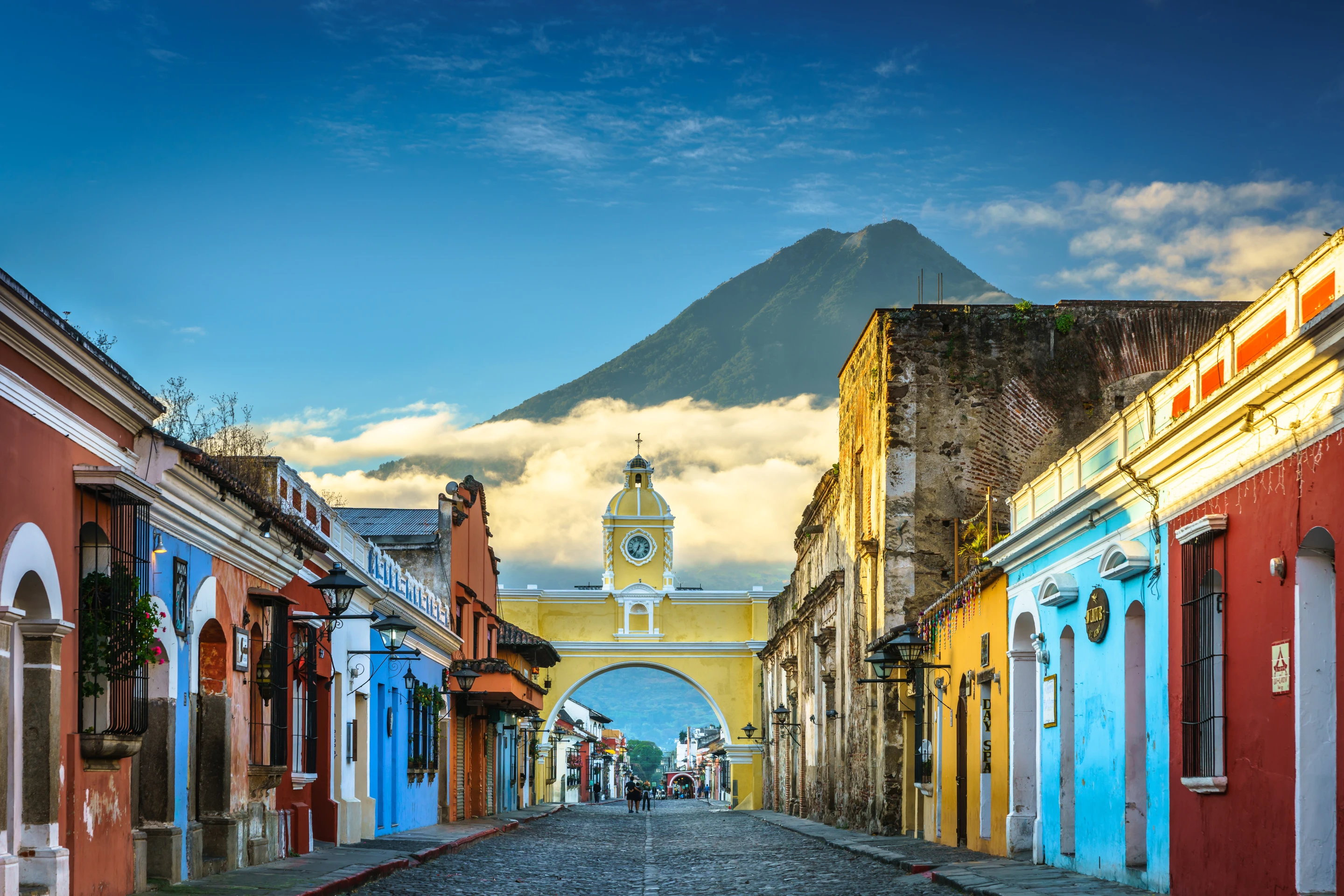 Shortlisted - Santa Catalina Arch, Antigua, Guatemala. "The Santa Catalina Arch in Guatemala’s city of Antigua is an icon of a lost colonial masterpiece. The city was founded by conquistadors in 1543 and later become one of the most celebrated in the Spanish indies. It lies in the shadow of Volcan Agua."