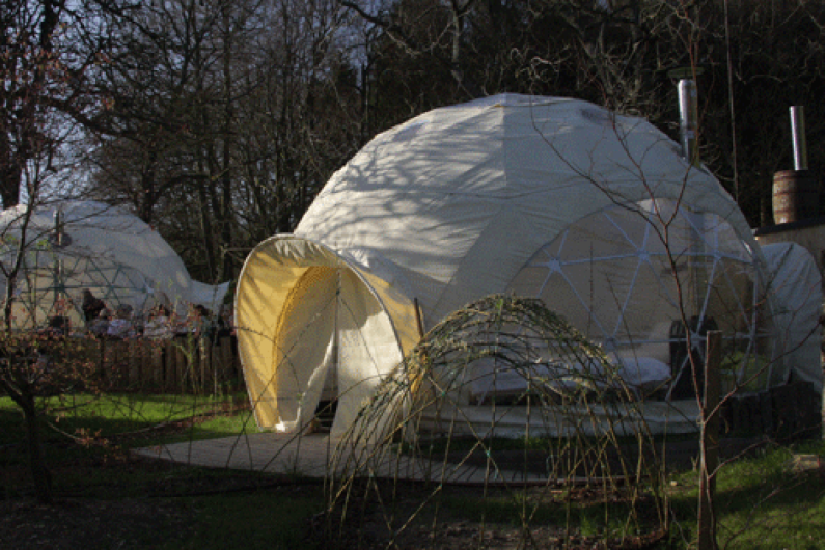 Glamping has become a popular option for some eco-tourists