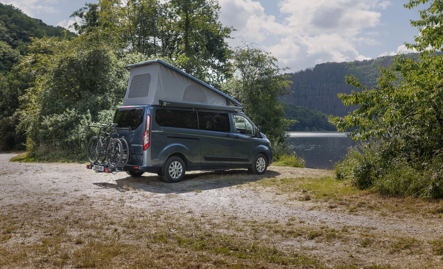 The pop-up Nugget Plus is the fourth model in the Nugget family, joining the high-roof Nugget Plus, Nugget with pop-up roof, and Nugget with fixed high roof