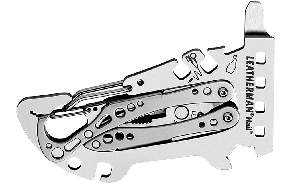 The Leatherman Hail + Style PS combines two multi-tools in one