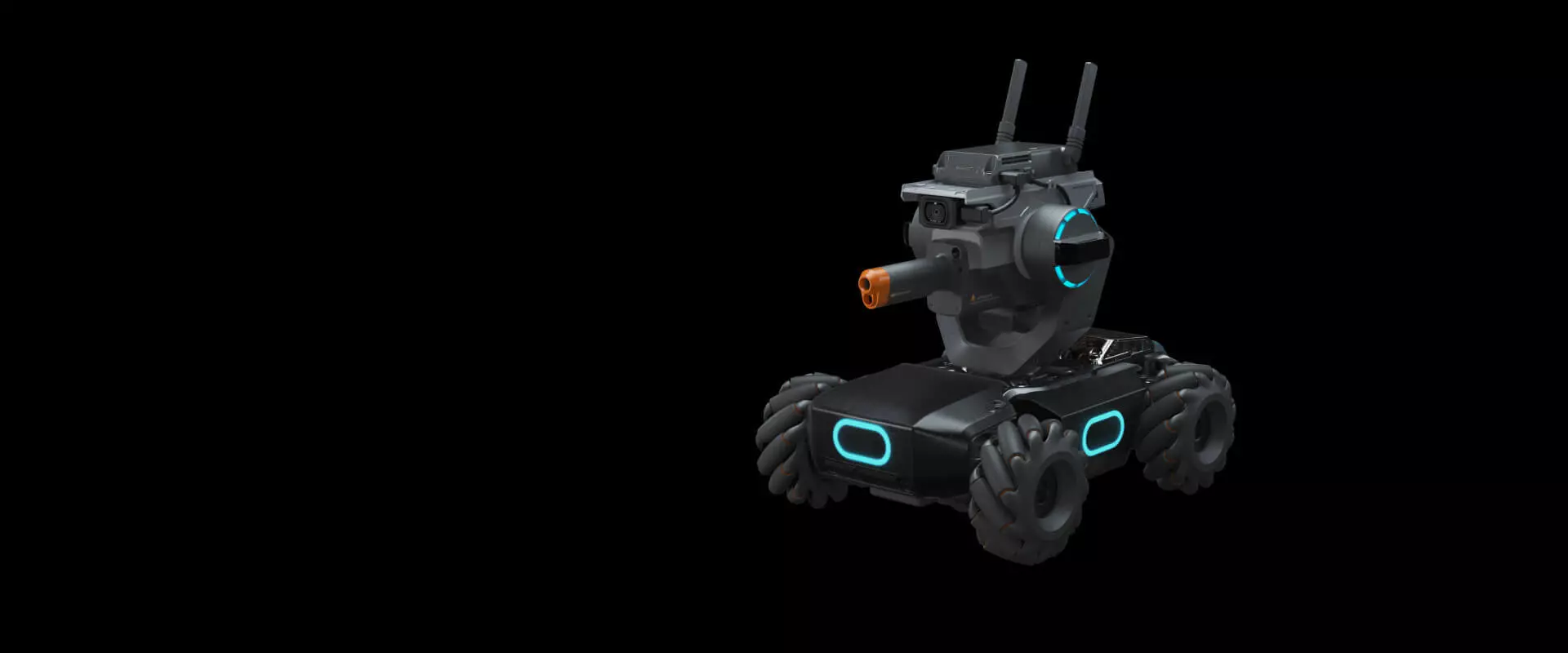 DJI's RoboMaster S1 can respond to claps, hand gestures and visual markers