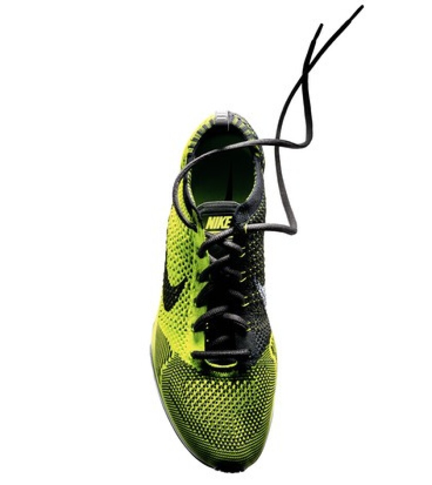 The Flyknits were designed to be light, breathable and form-fitting