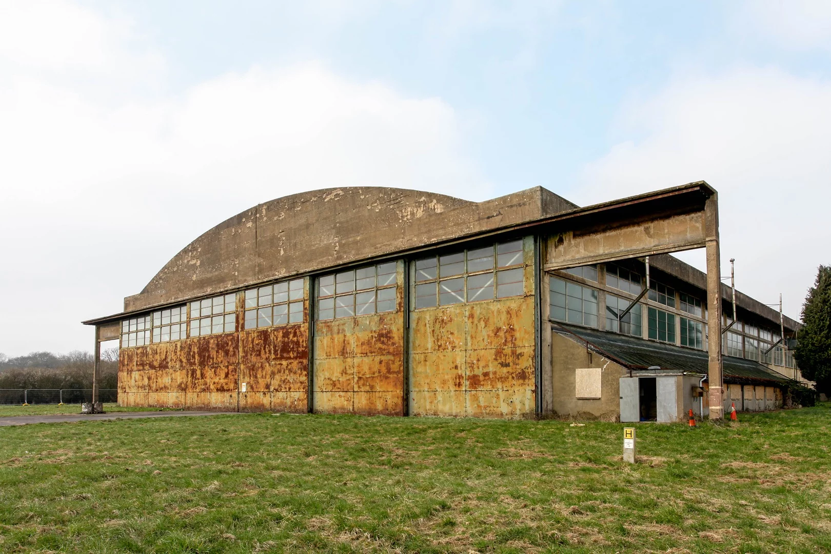 Dyson has restored old WWII hangars as part of its new EV development facility
