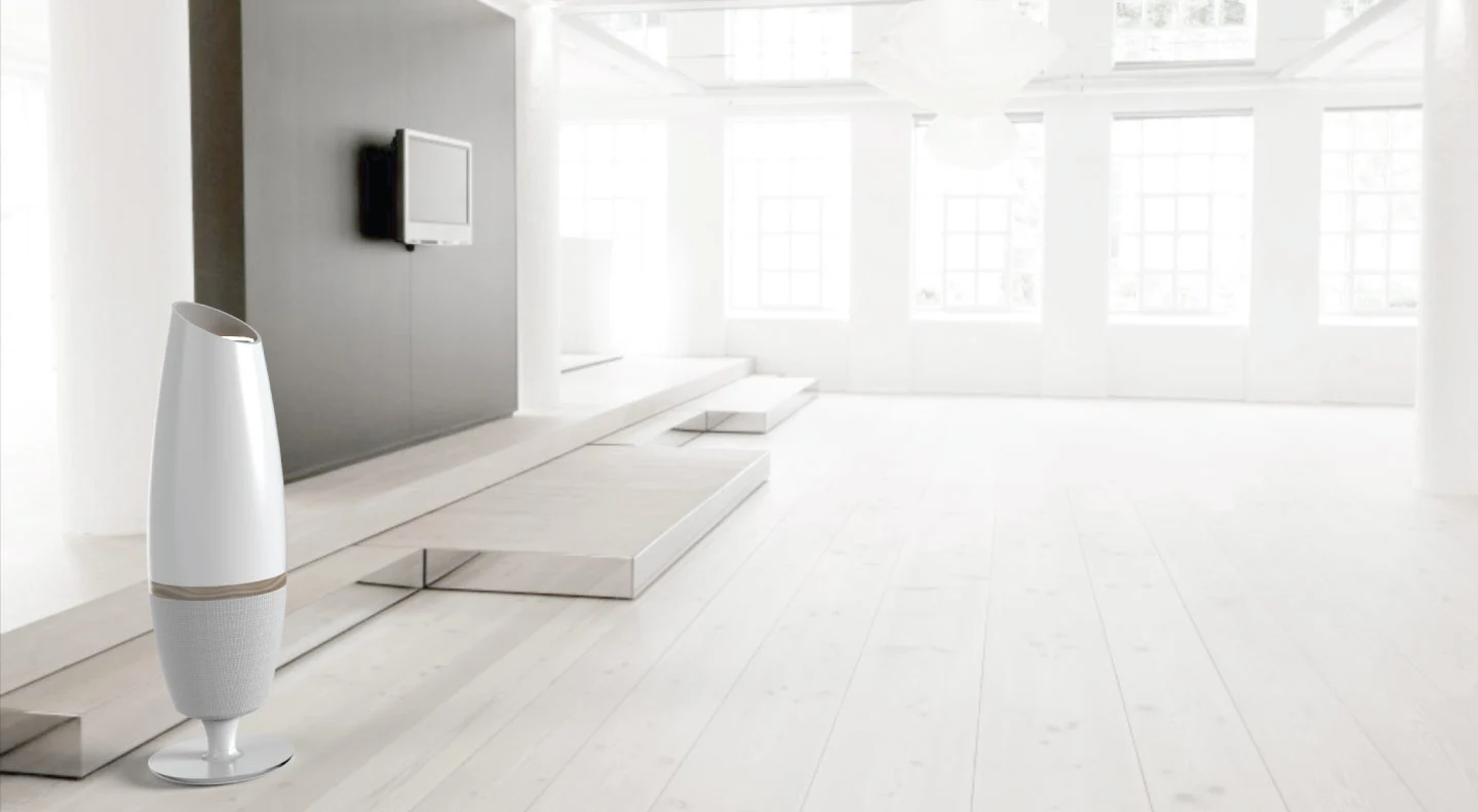 The Orison Energy Tower is similar in size to a standing room fan