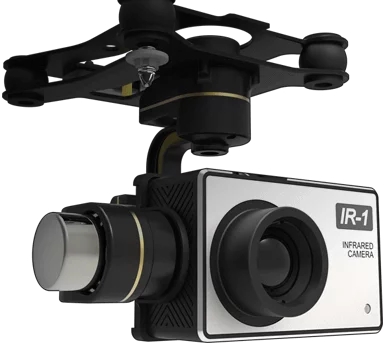 Other attachments available in the Universal Flying Platform include an infrared camera ($4,600)
