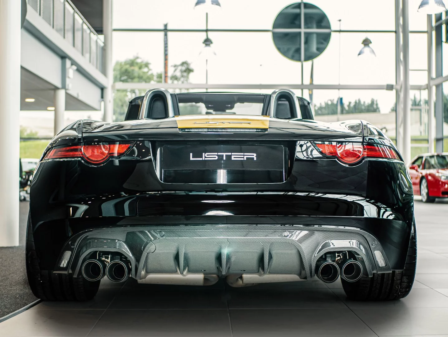 You get the feeling that if Lister could have fit a bigger diffuser on the LFT-C, it would have