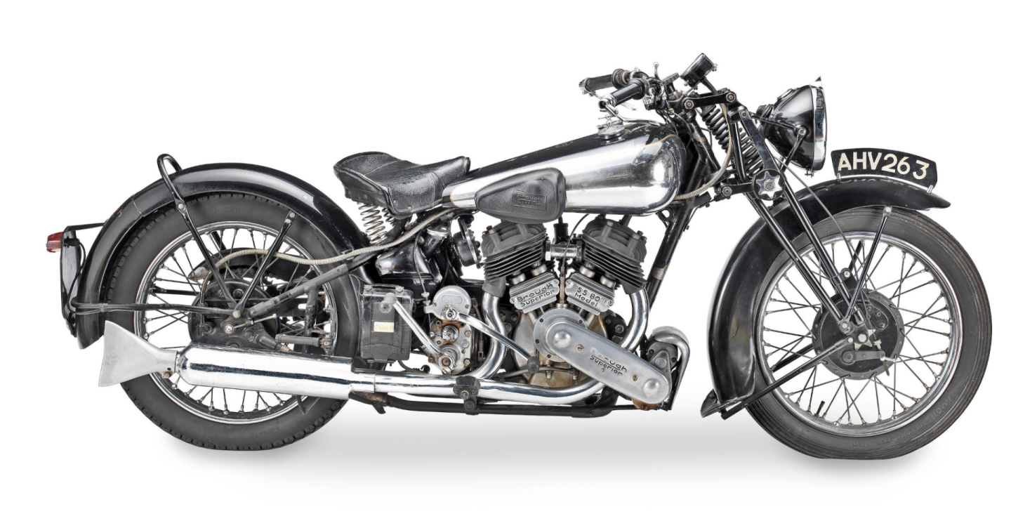 $77,222 | 1939 Brough Superior 1000cc SS80 | Official Auction Description