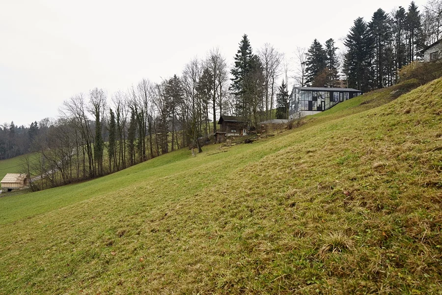 The hillside on which Haus Hohlen sits