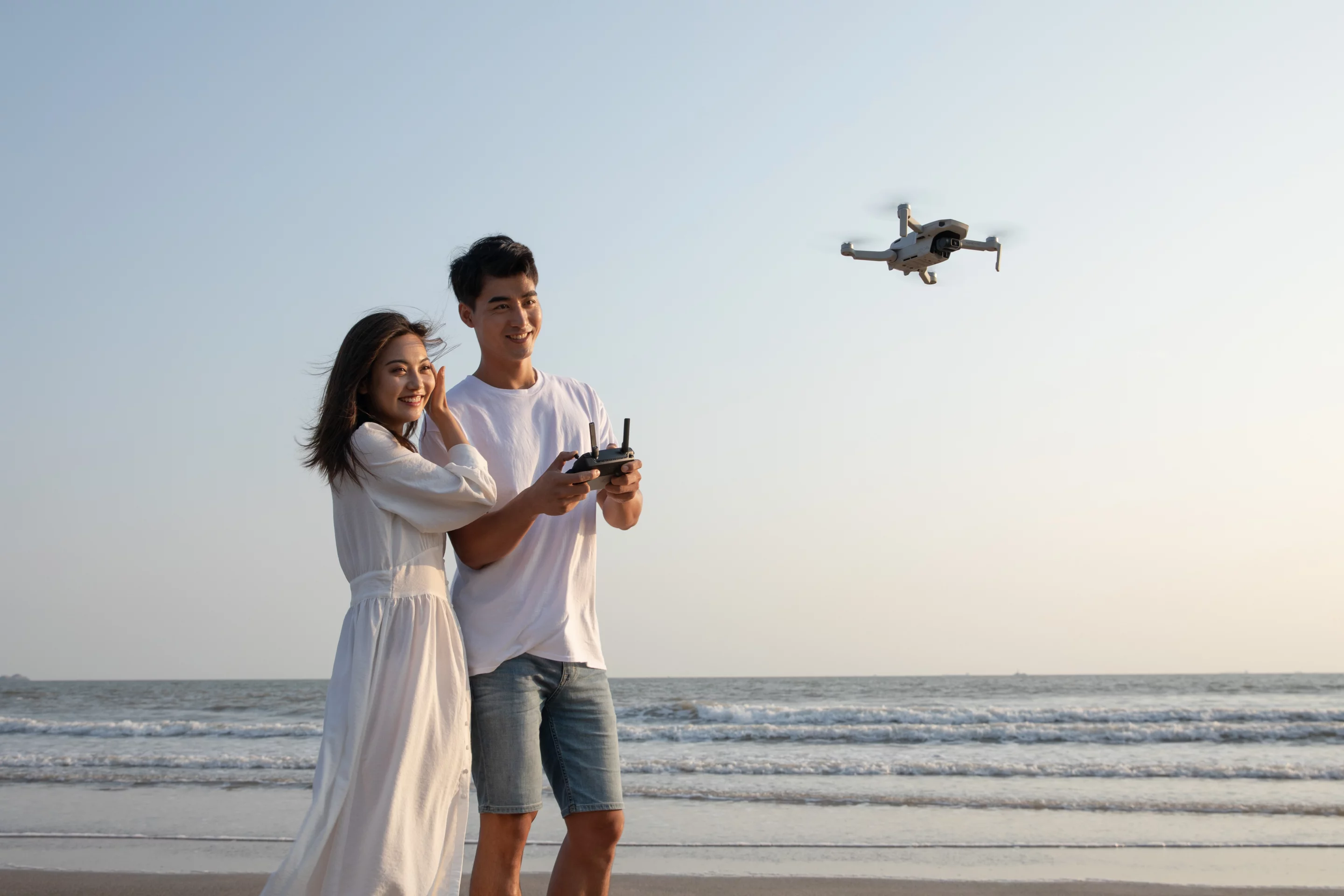 The Mavic Mini is easy to fly and has enough zip to keep seasoned pilots happy too