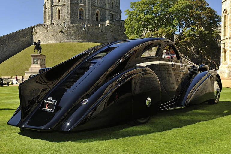 Incredible 1925 Rolls Royce Phantom I Jonckheere Aerodynamic Coupe
