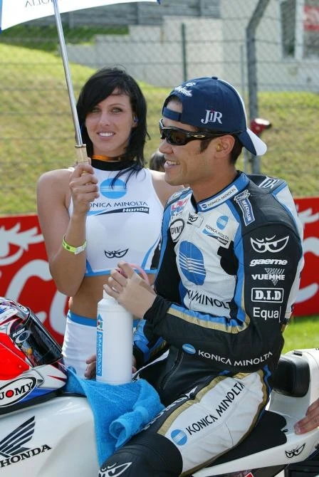 A year to forget for Tamada - a former GP winner, he hasn't looked like a win this year with a best of seventh.