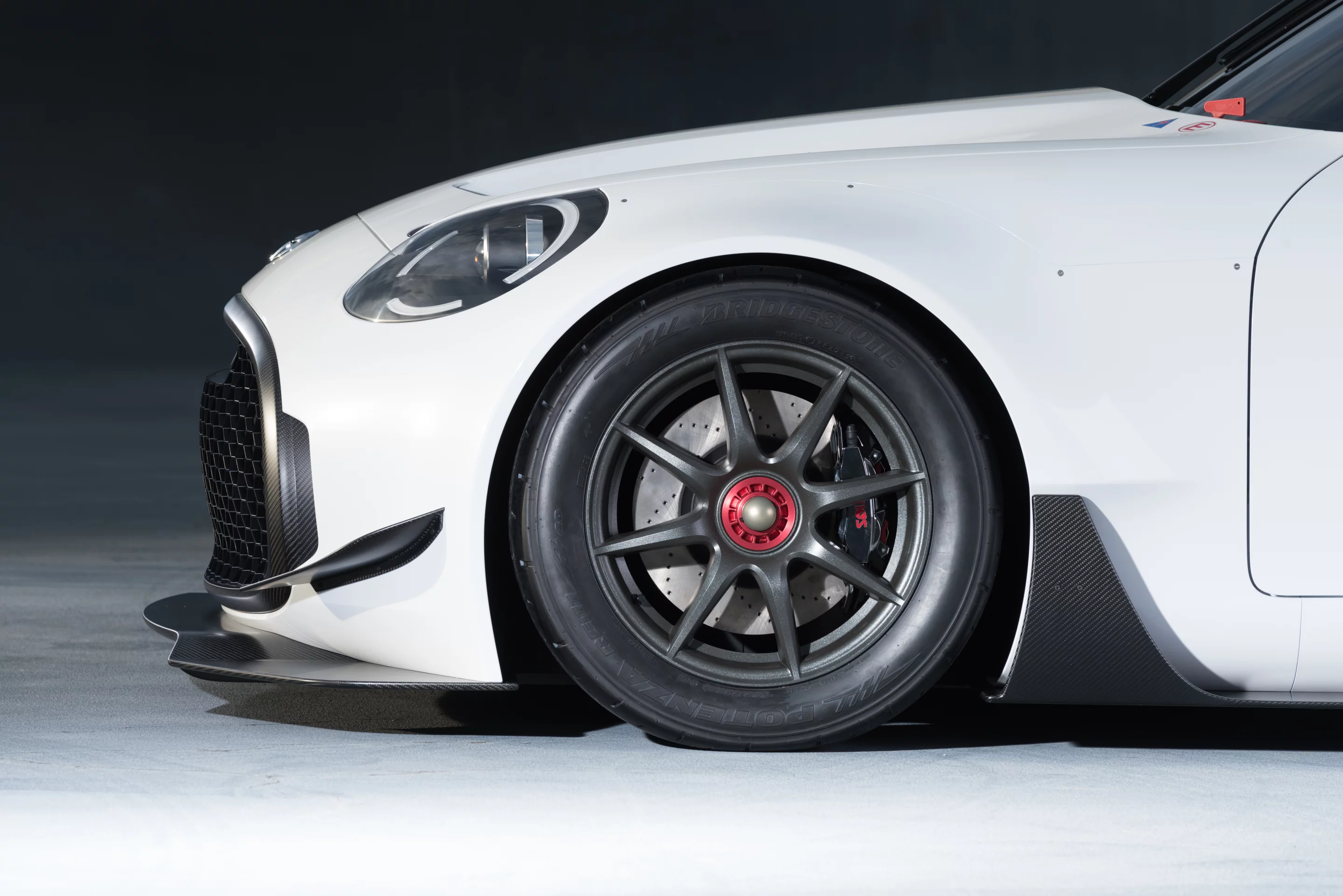 The concept sits on lightweight wheels
