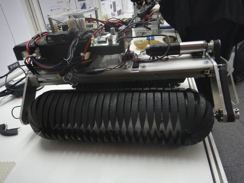 A detail of the Omni-Crawler (Image: DigInfo)