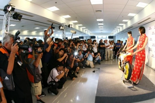 The press conference