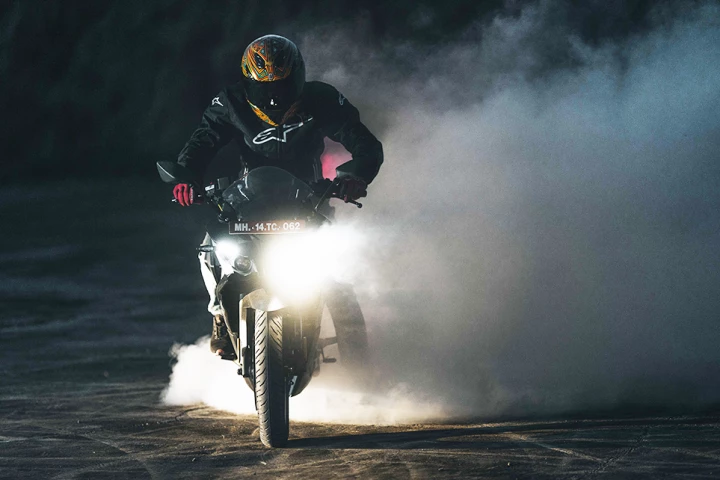 Baja Auto is reported to be launching the world's first CNG motorcycle in June (Bajaj RS200 model shown)