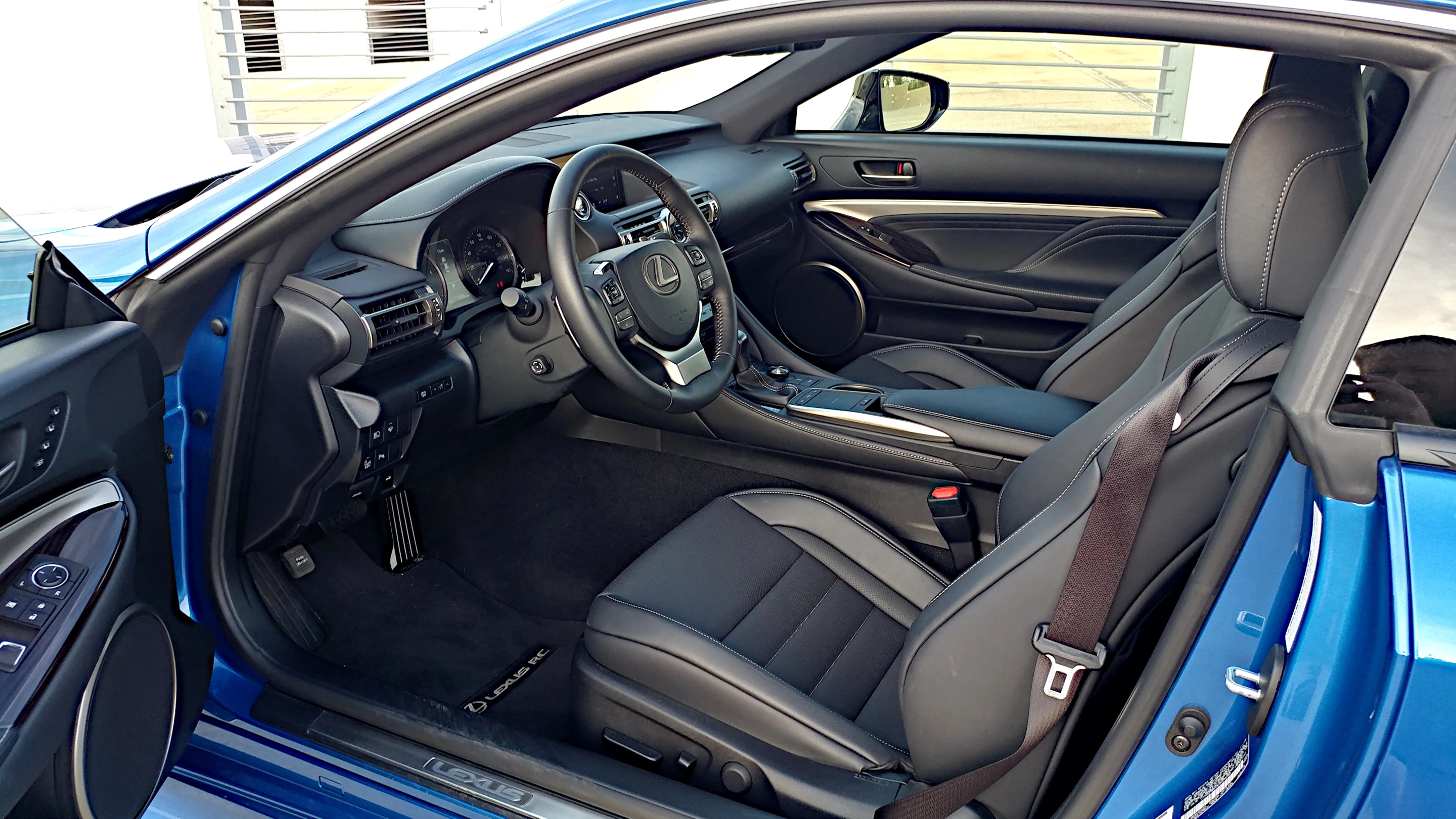 Inside, the 2019 Lexus RC 350 has a wonderful interior in look and feel