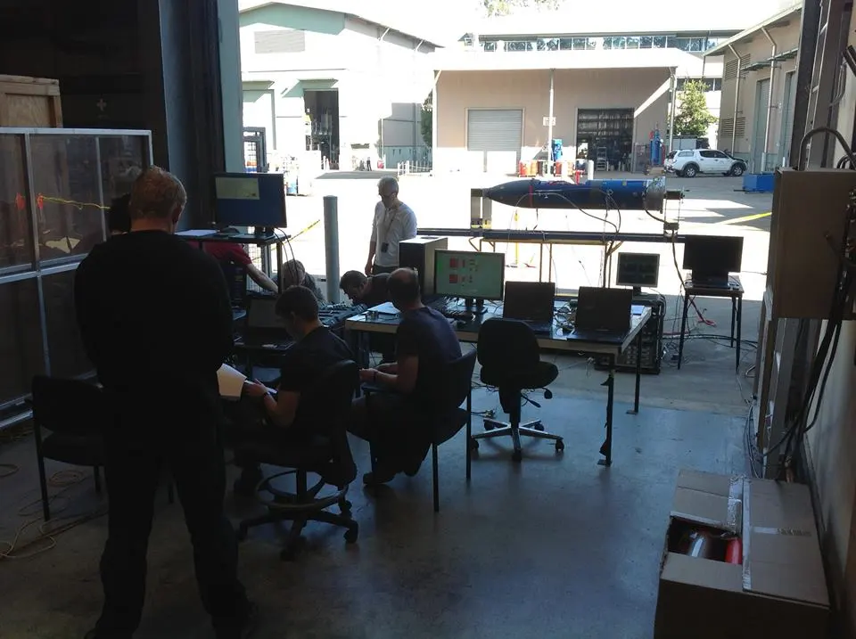 Scramspace launch rehearsal