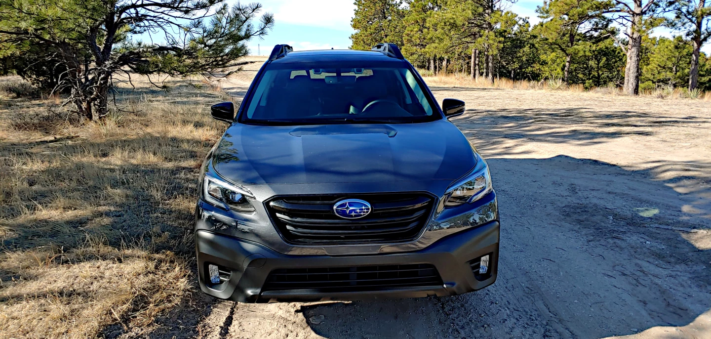 Changes to the Outback's design elements are most clear from the front,