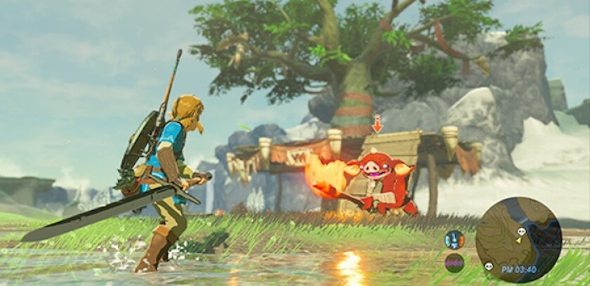 The Legend of Zelda: Breath of the Wild drops Link into an open world