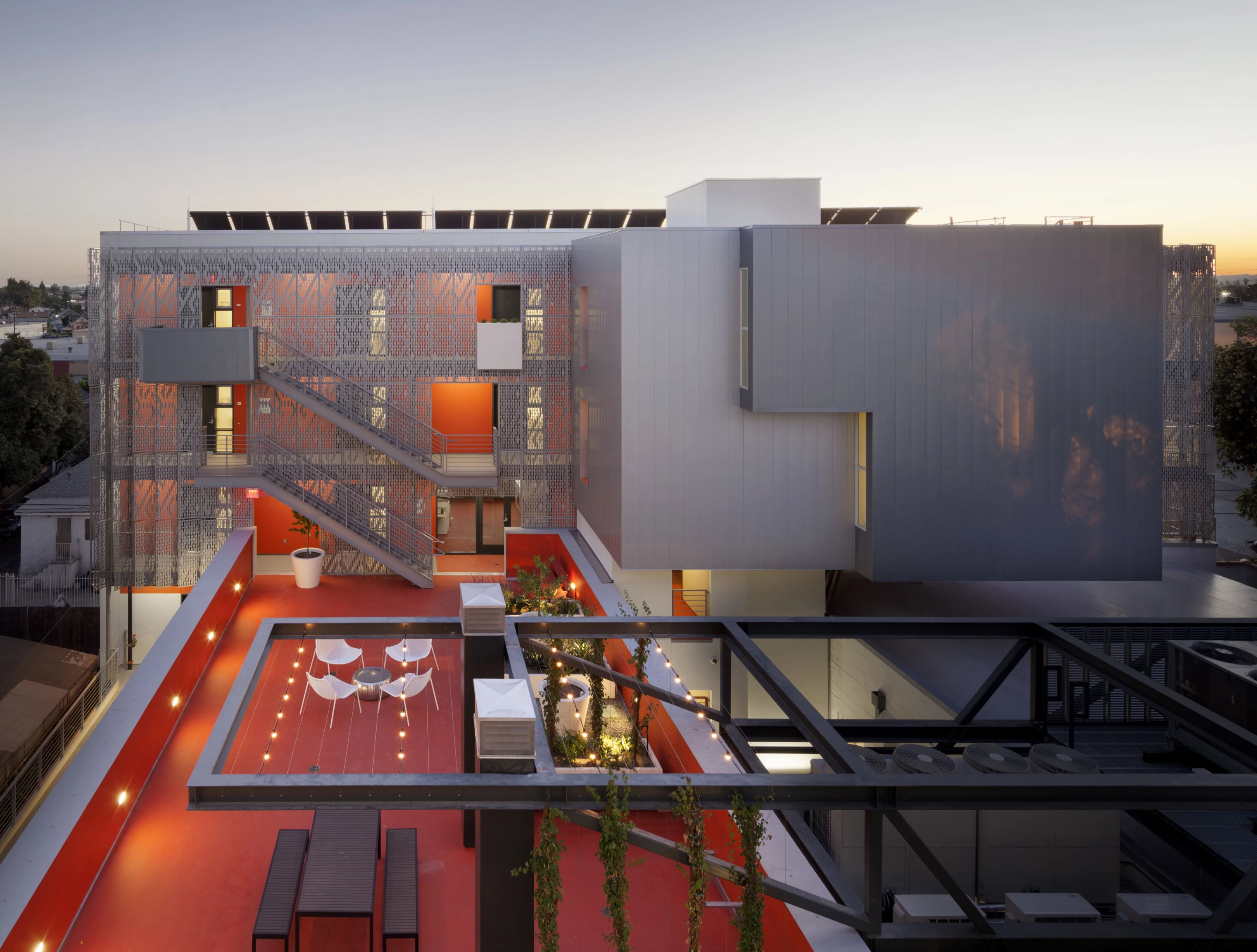 The 28th Street Apartments project involved the restoration of a historic former YMCA building in south Los Angeles (Photo: Eric Staudenmaier)