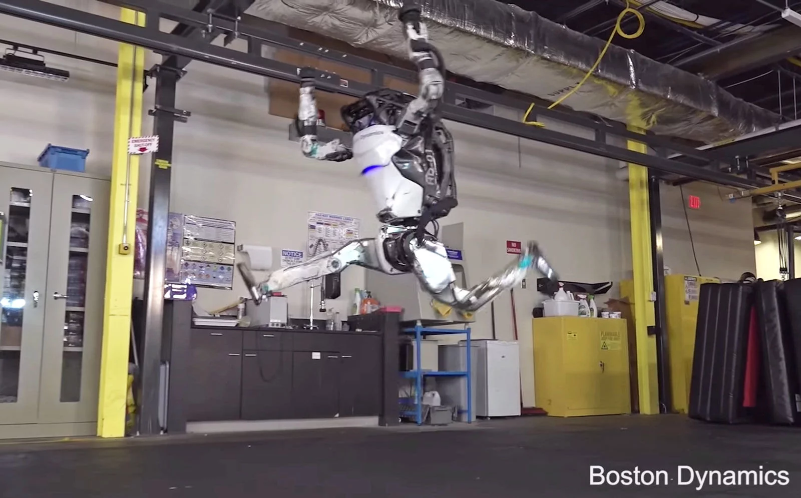 Atlas can now perform complex gymnastic routines