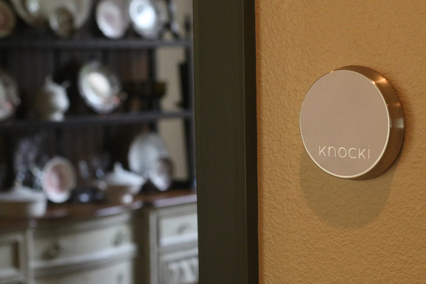 The range of the Knocki depends upon the type of surface and its thickness