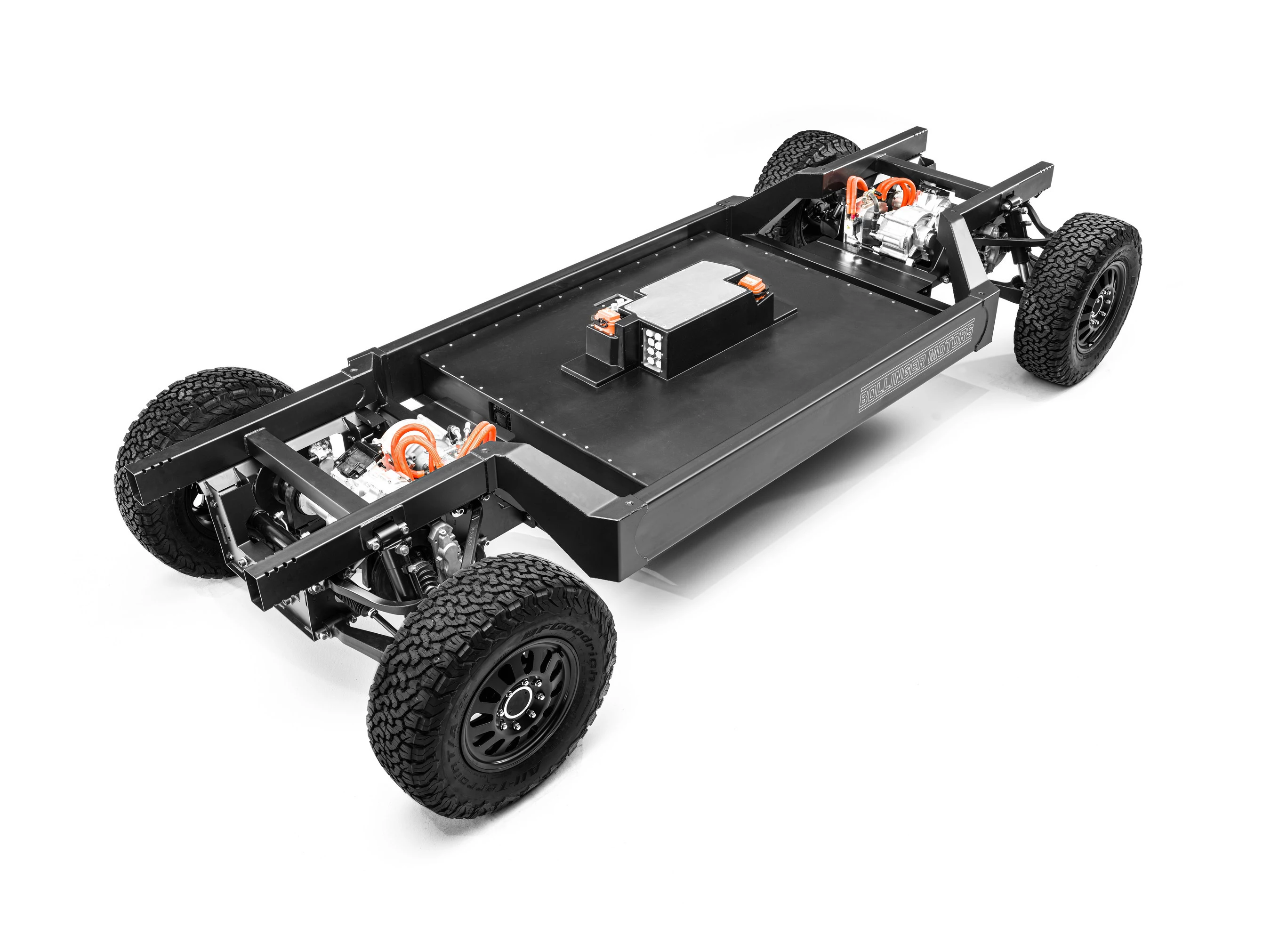 Bollinger Motors revealed its Class 3 E-Chassis in March