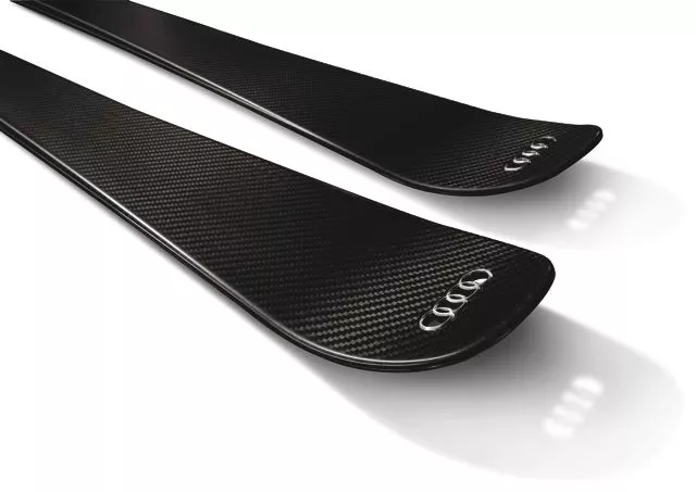 Audi 's carbon fiber prototype skis