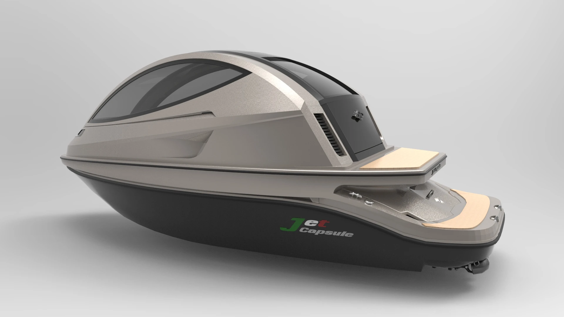 A closer look at the Jet Capsule, which is in production now with an unlisted price but presumably in the hundreds of thousands of dollars