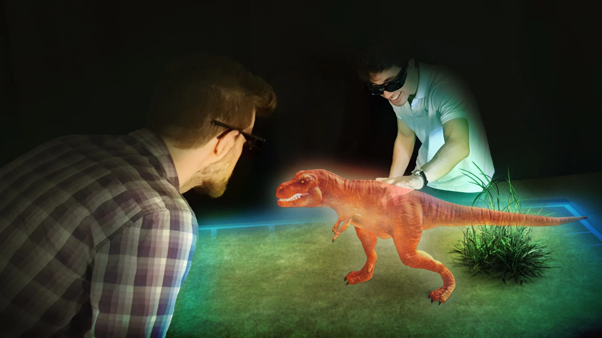 Euclideon's hologram table: the first multi-user, multi-angle 3D hologram table