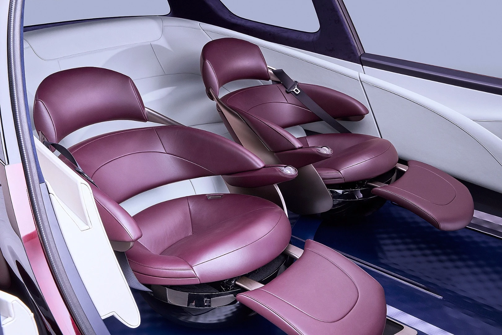 Interior of Toyota's Fine-Comfort Ride