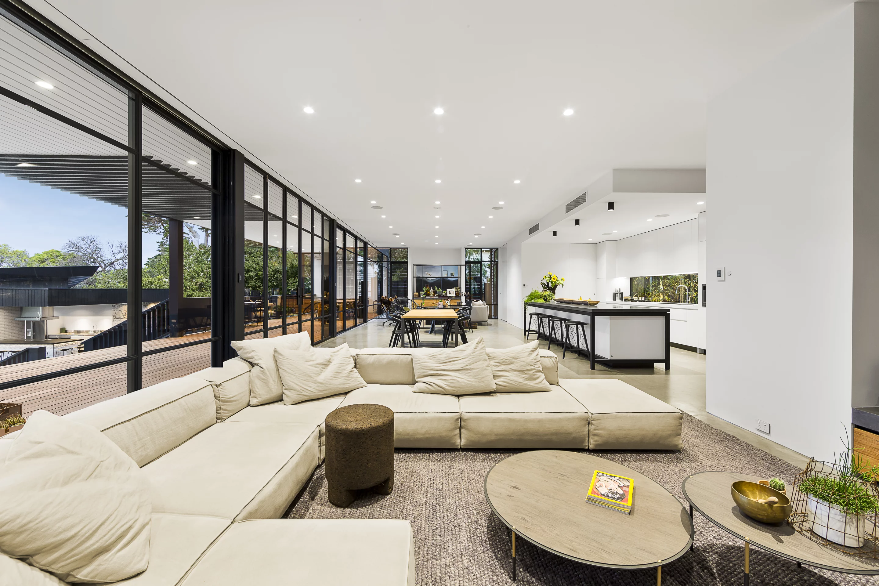 Living area: it'll do.