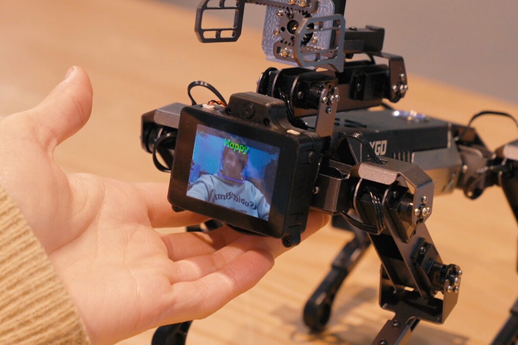 One charge of the XGO 2's lithium battery should be good for about two hours of runtime