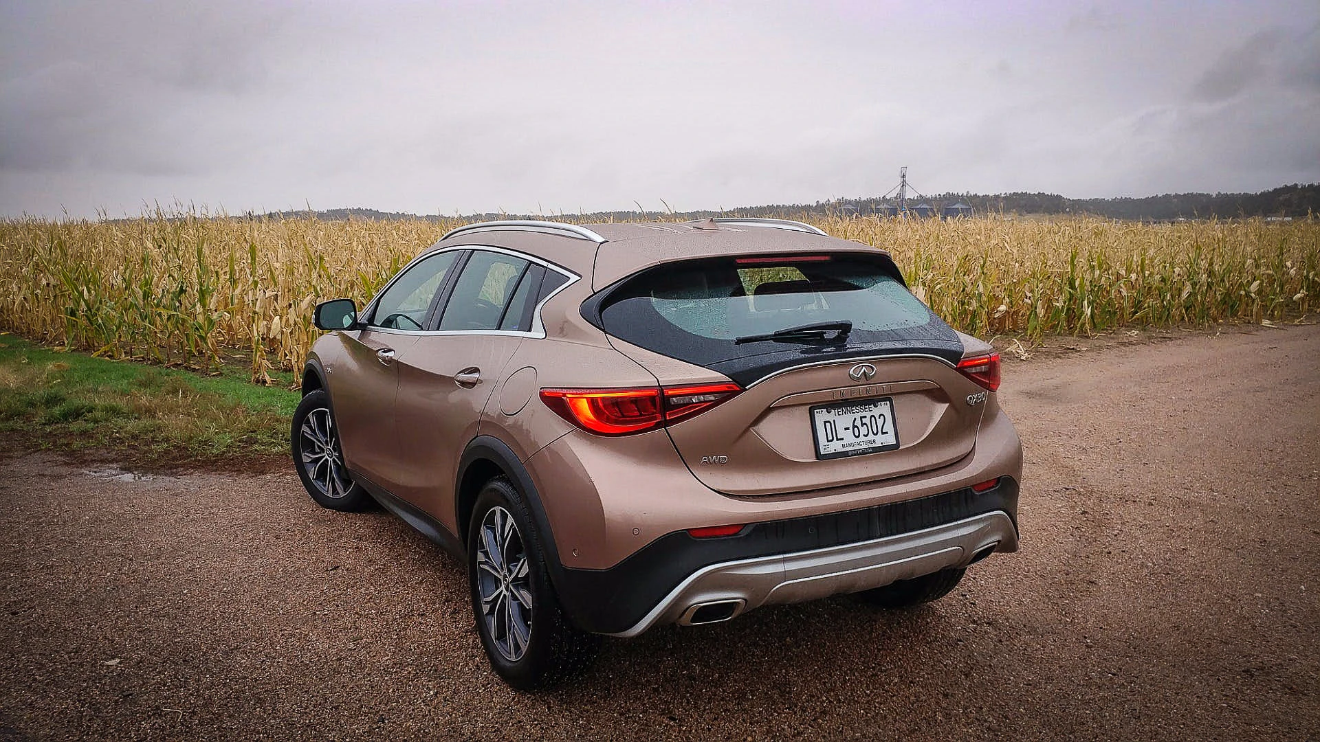The versatility of a crossover wagon is inherent in the 2018 Infiniti QX30's design