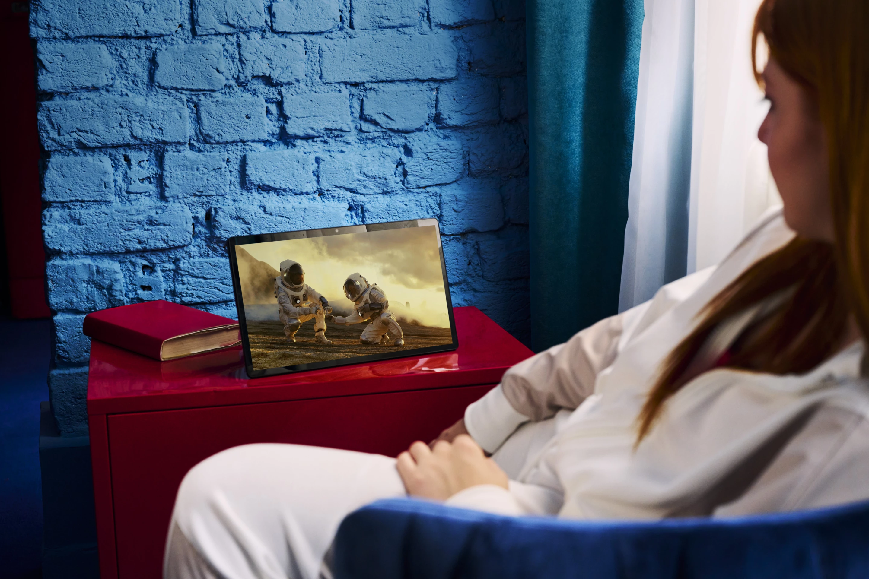 Asus says that the 13.3-inch OLED display offers a full-screen viewing experience, helped along by 100-perecent support for the cinematic DCI-P3 color gamut and Dolby Atmos quad speakers
