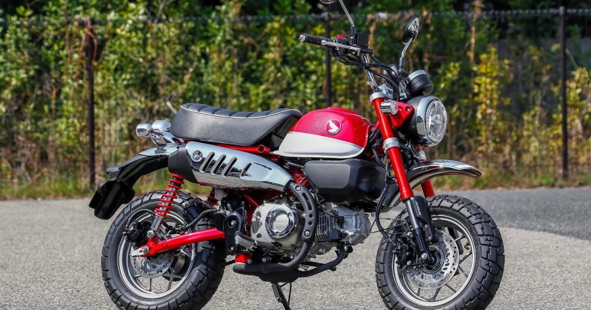 Honda's goofy Monkey bike returns with a 125cc motor