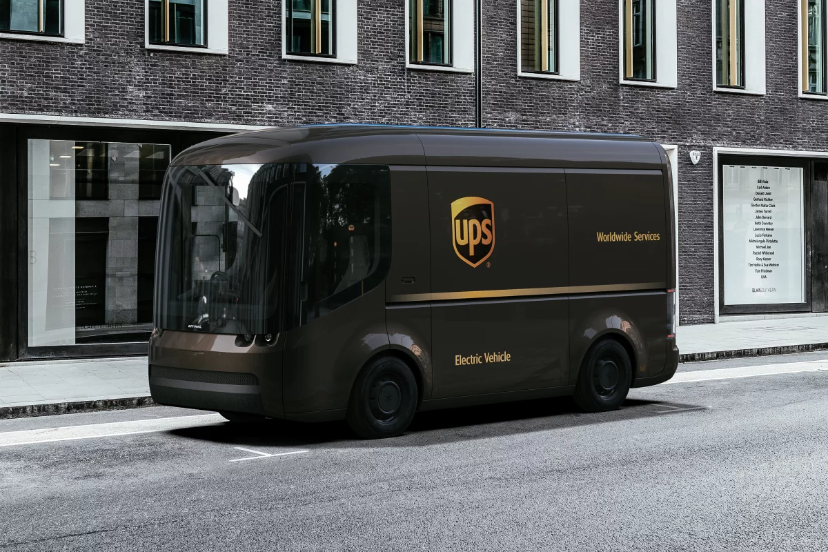 UPS has ordered 10,000 electric delivery vans from Arrival