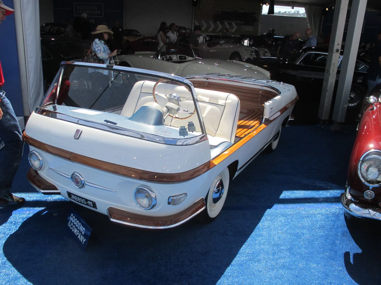 1956 Fiat Eden ROC was sold for $660,000 at The Gooding Sale