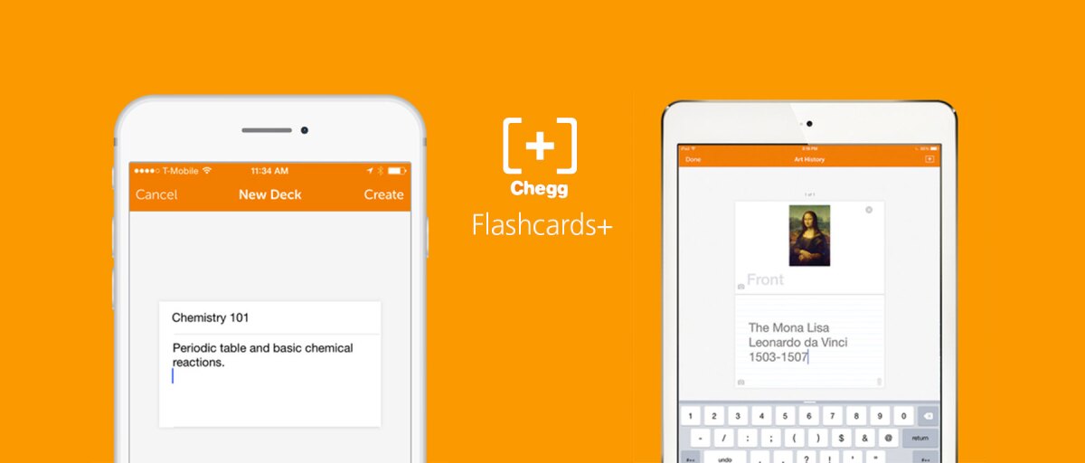 Flashcards+ app for digital customizable flashcards